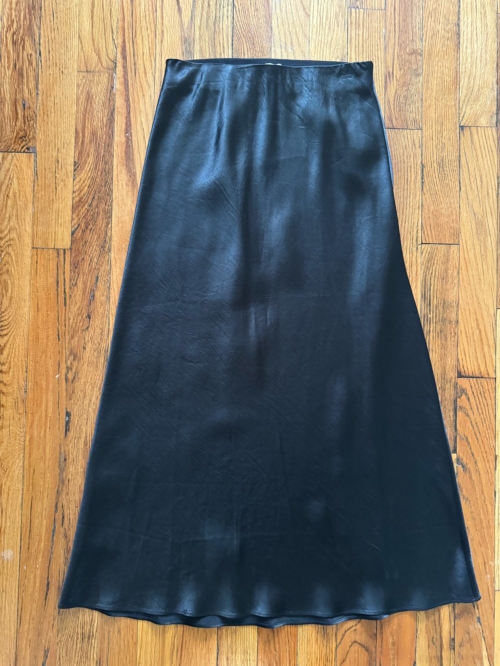 Babaton Slip Satin Maxi Skirt - Picture 2 of 5